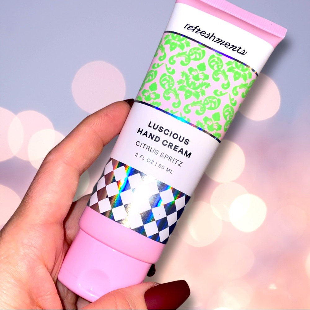 3/$12!!! New!! Refreshments Luscious Hand Cream